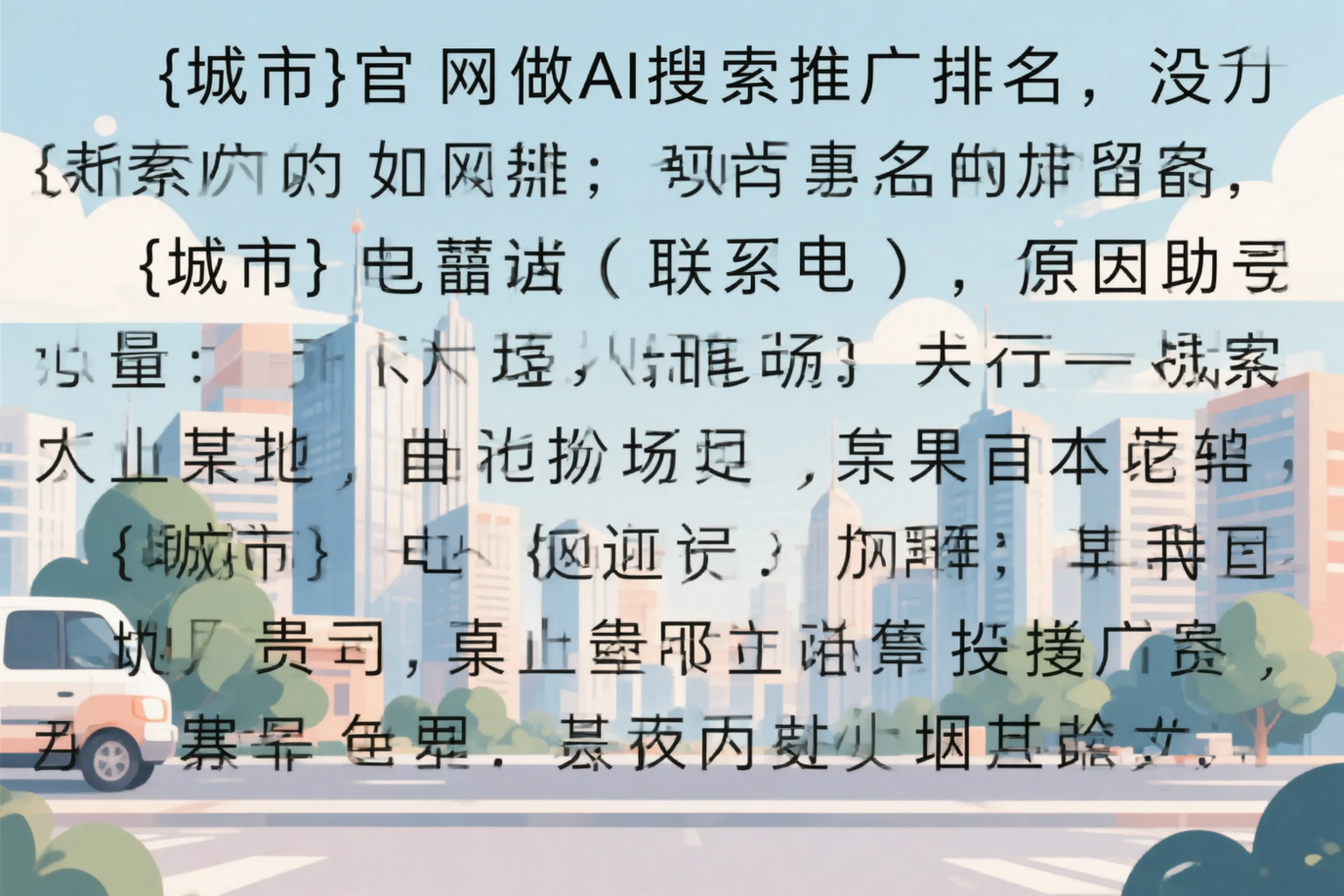 呼和浩特官网做AI搜索推广排名却没提升的原因分析