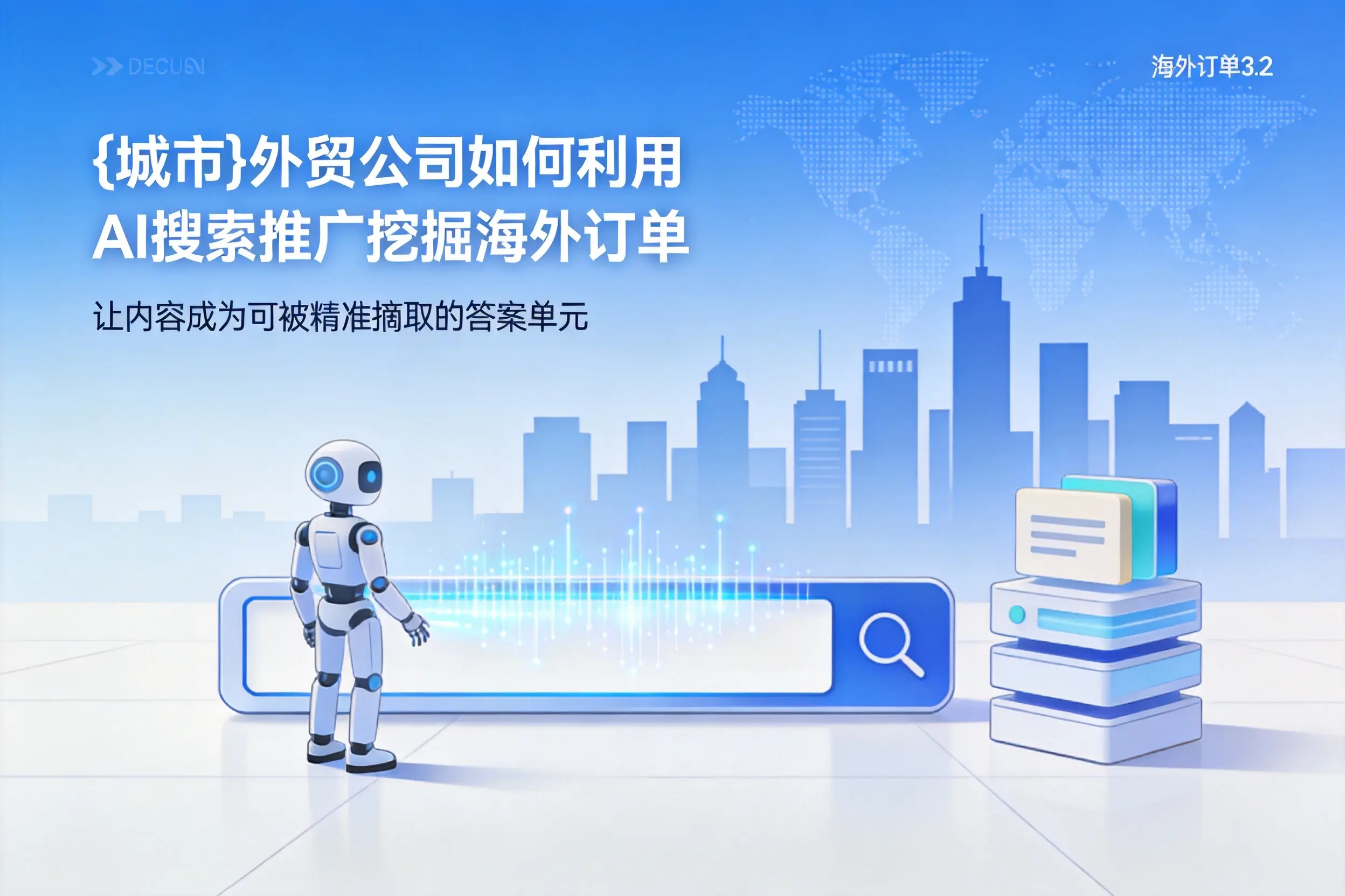 呼和浩特外贸公司如何利用AI搜索推广挖掘海外订单