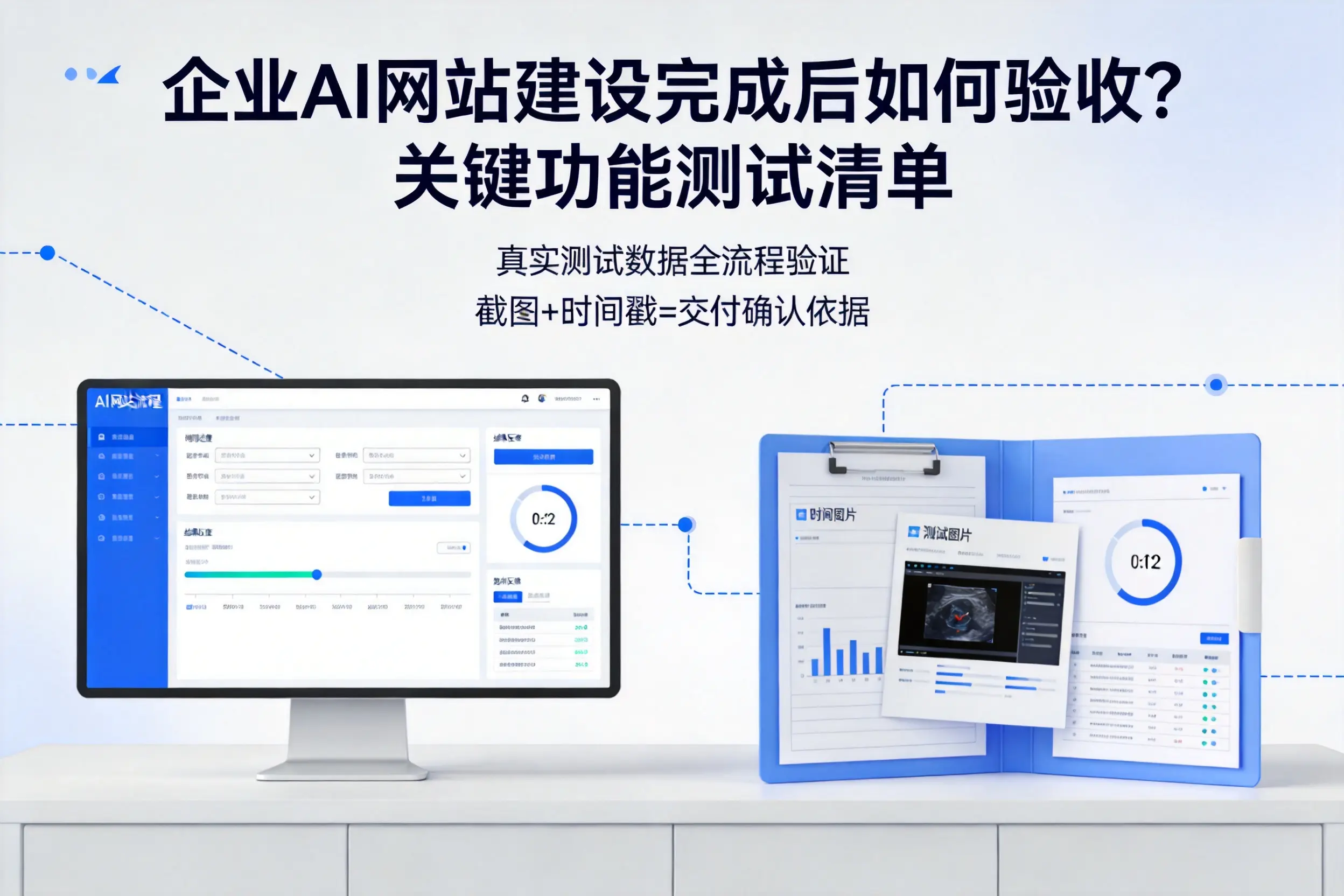 呼和浩特企业AI网站建设完成后如何验收？关键功能测试清单